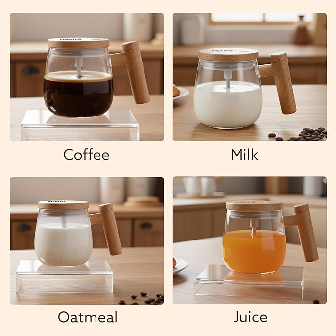 Electric Self-Stirring Coffee Mug